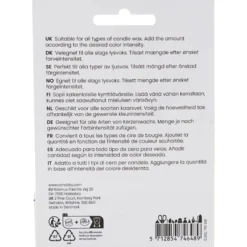 Ljusfärg för ljusstöpning - Grön, 5 g