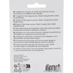 Ljusfärg för ljusstöpning - Rosa, 5 g