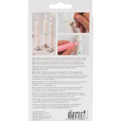 Ljuspenna - Blå/rosa/lila/gul, 4 x 30 ml