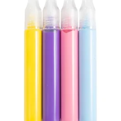 Ljuspenna - Blå/rosa/lila/gul, 4 x 30 ml