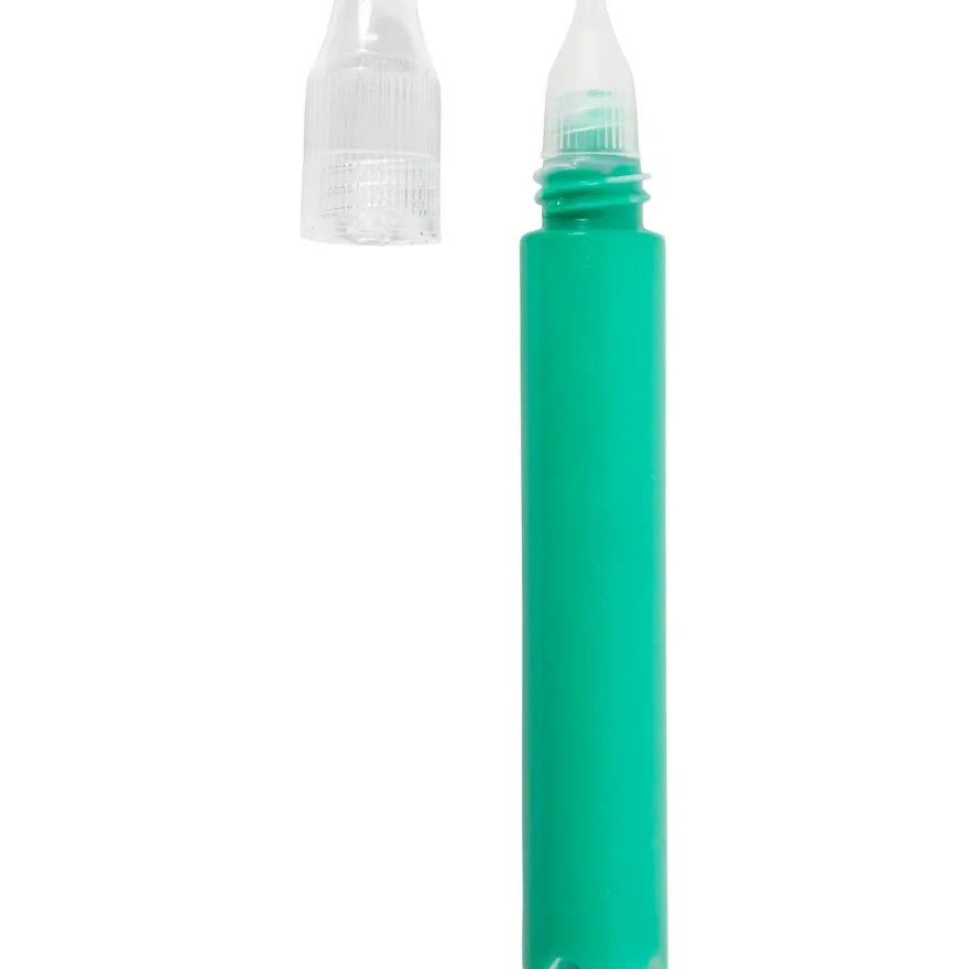 Ljuspenna - Svart/grön/ljusgrå/röd, 4 x 30 ml