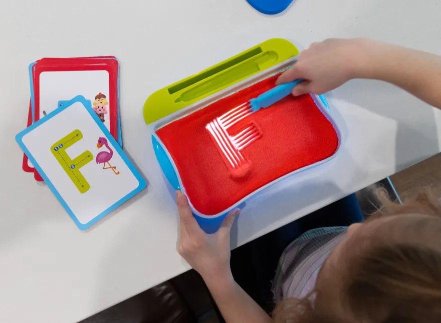 Ljustavla - Vi lär om siffror och bokstäver (A-Z)