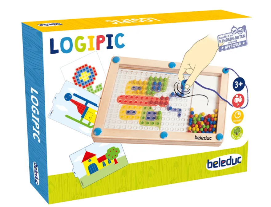 Logikspel - Logipic inkl. 8 uppgiftskort
