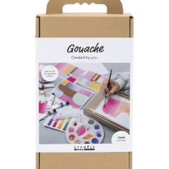 Lärandepaket – Måla med gouache