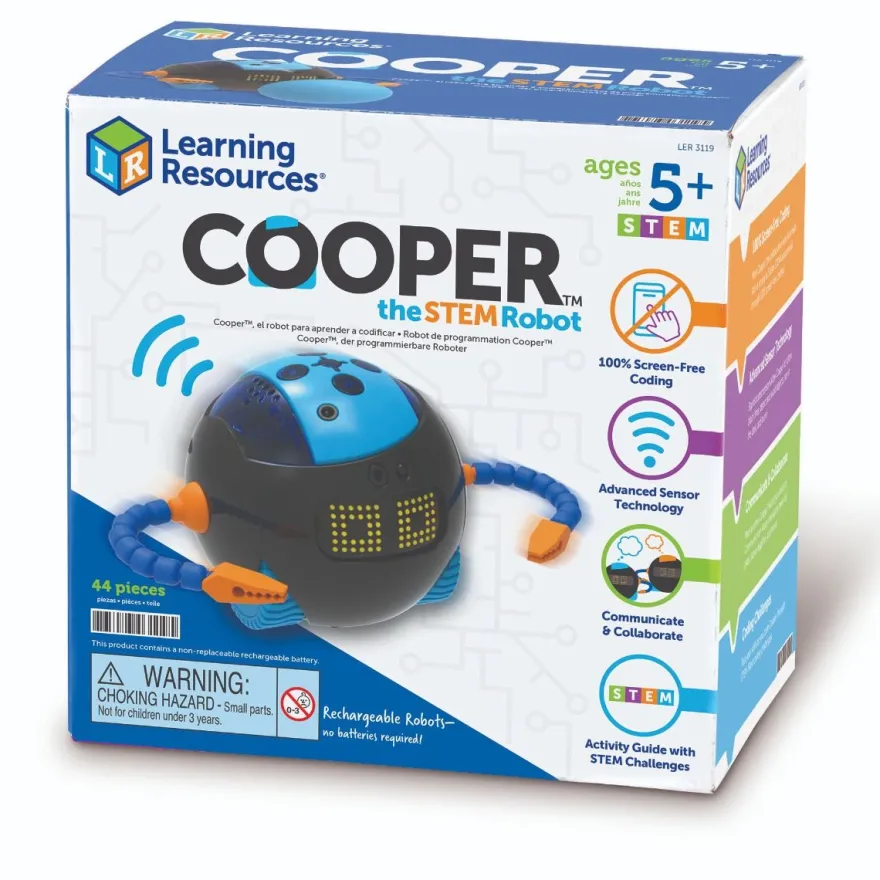 Lär kodning med roboten Cooper™