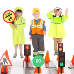 Lär om trafiksäkerhet (3-5 år), 10 delar