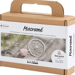 Macramépaket - Drömfångare med kristall