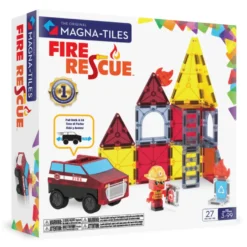 Magna-Tiles | Brandräddningsaktion, 27 st.
