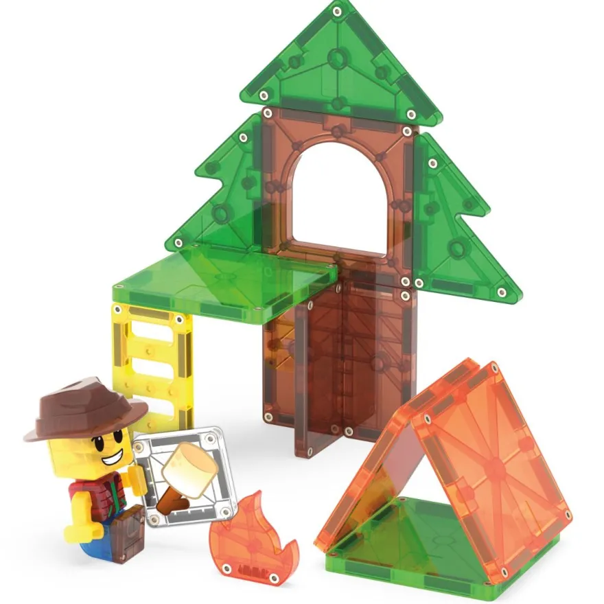 Magna-Tiles | Campingutflykt, 16 st.