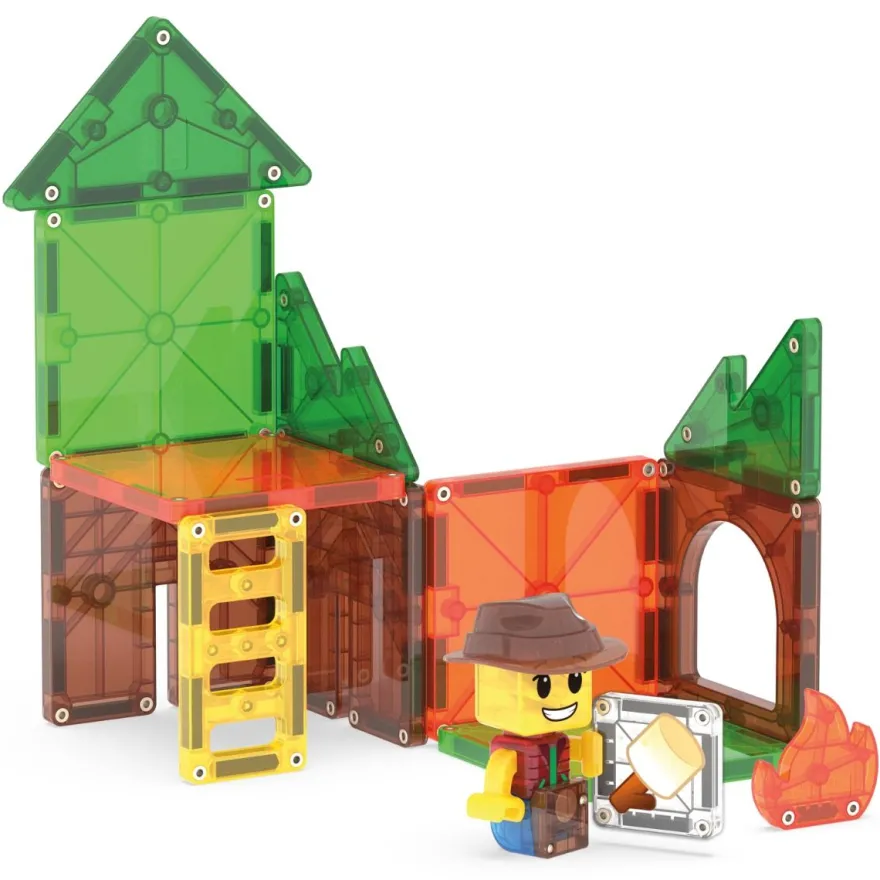 Magna-Tiles | Campingutflykt, 16 st.