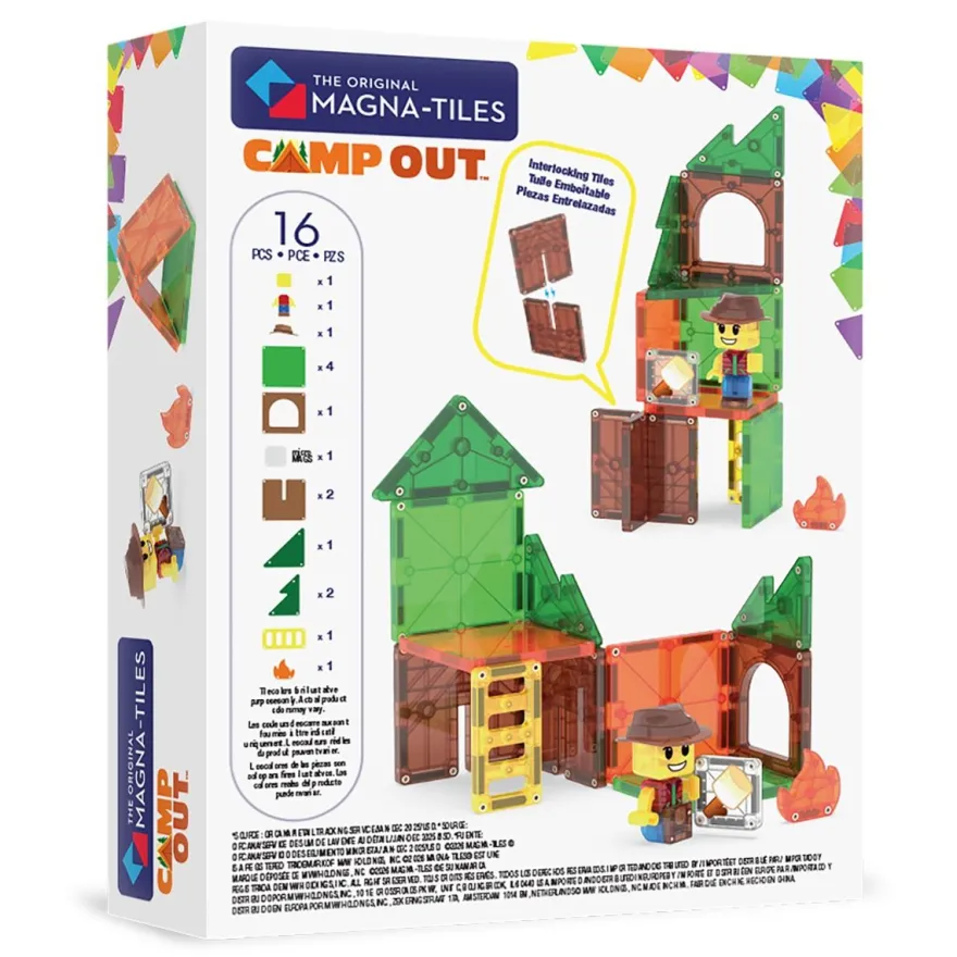 Magna-Tiles | Campingutflykt, 16 st.