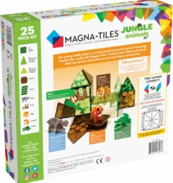 Magna-Tiles | Djungeldjur, 25 st