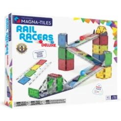 Magna-Tiles | Kulbana Rail Racers Deluxe, 90 st.