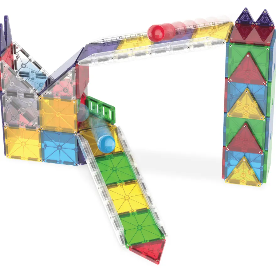 Magna-Tiles | Kulbana Rail Racers Deluxe, 90 st.