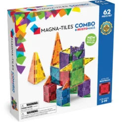 Magna-Tiles | microMAGS Kombi, 62 st.