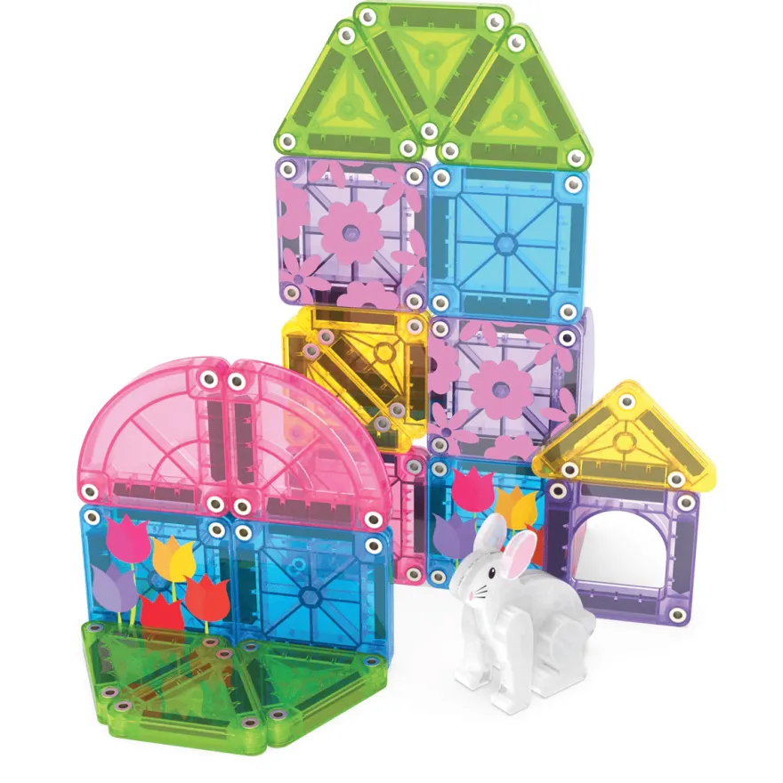Magna-Tiles | microMAGS Spring Garden, 24 st.