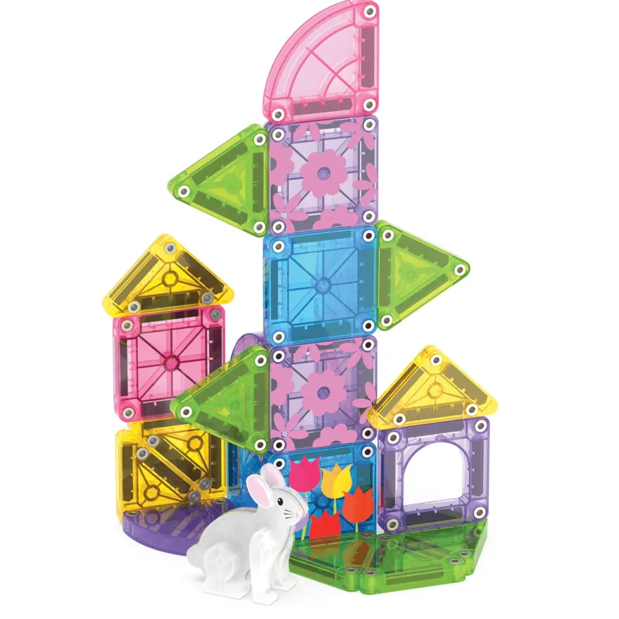 Magna-Tiles | microMAGS Spring Garden, 24 st.
