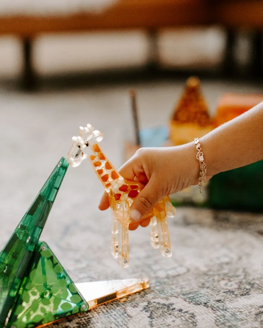 Magna-Tiles | Safaridjur, 25 st