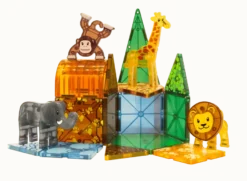 Magna-Tiles | Safaridjur, 25 st