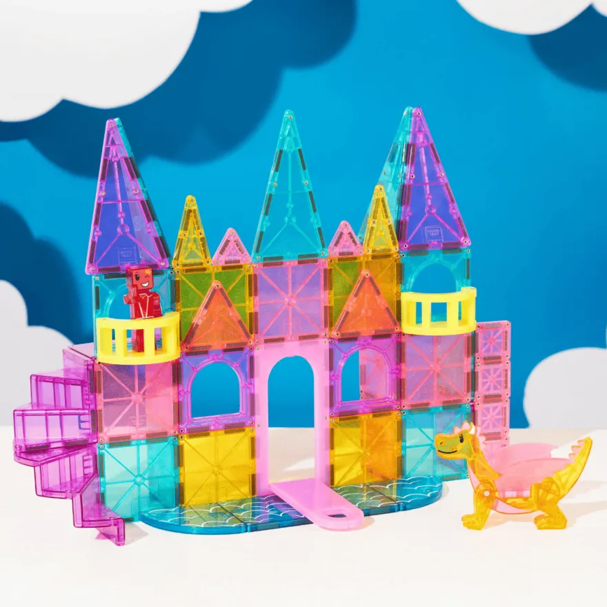 Magna-Tiles | Sagoslott Deluxe, 48 st.