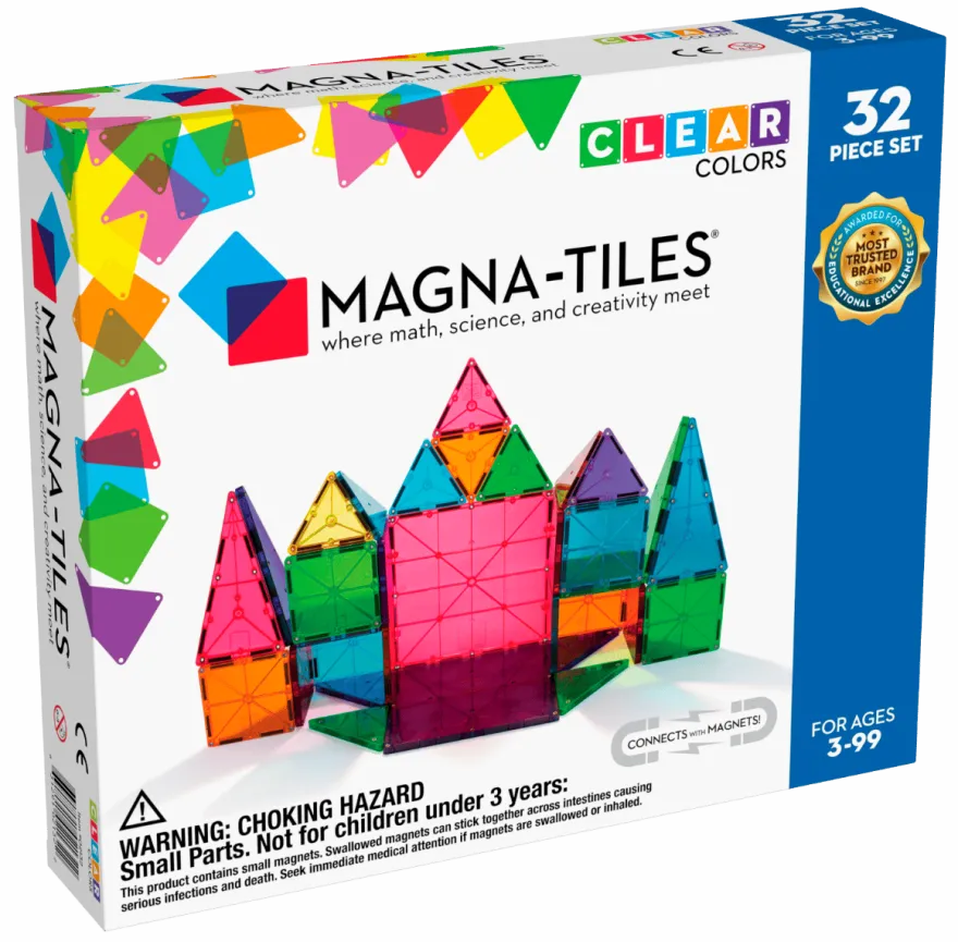 Magna-Tiles | Transparent 32 st.