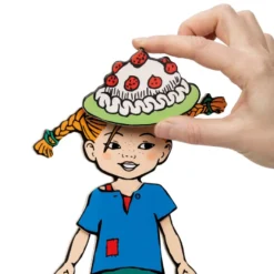 Magnetisk klippdocka, Pippi Långstrump