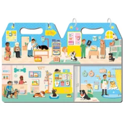 Magnetiskt lekpaket – Hos veterinären