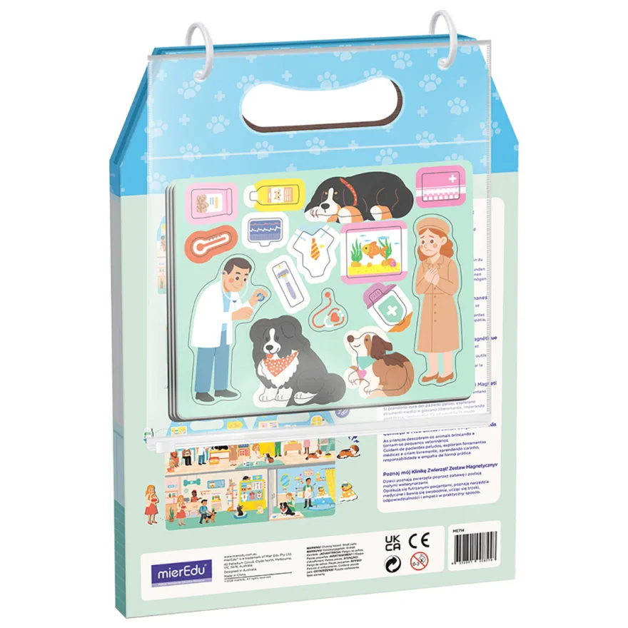 Magnetiskt lekpaket – Hos veterinären