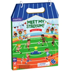 Magnetiskt lekpaket – På stadion