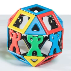 MAG Polydron | Akrobatpaket | 54 delar