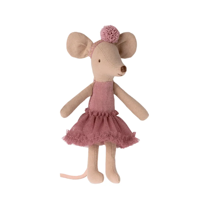Maileg - Ballerinamus, storasyster - Ljung