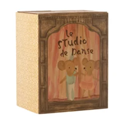 Maileg - Ballettmus, syster & bror - Dansstudie