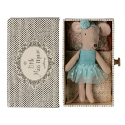 Maileg - Dansmus, lillasyster - Inkl. daybed