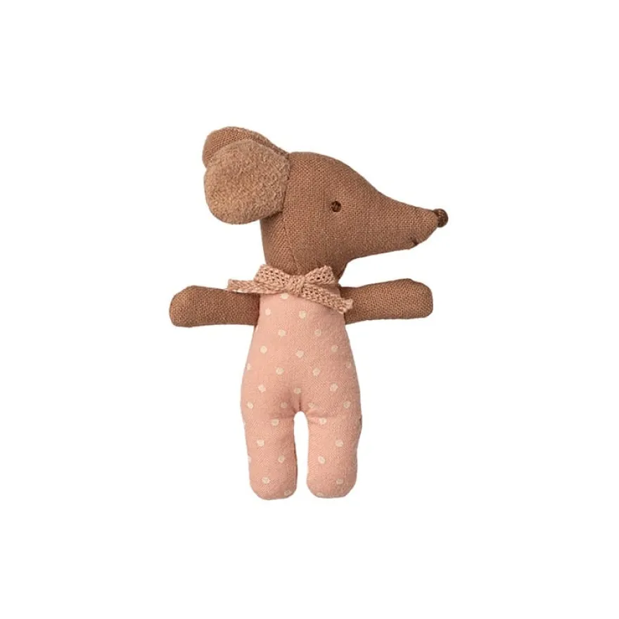 Maileg - Musbebis i tändsticksask, rosa