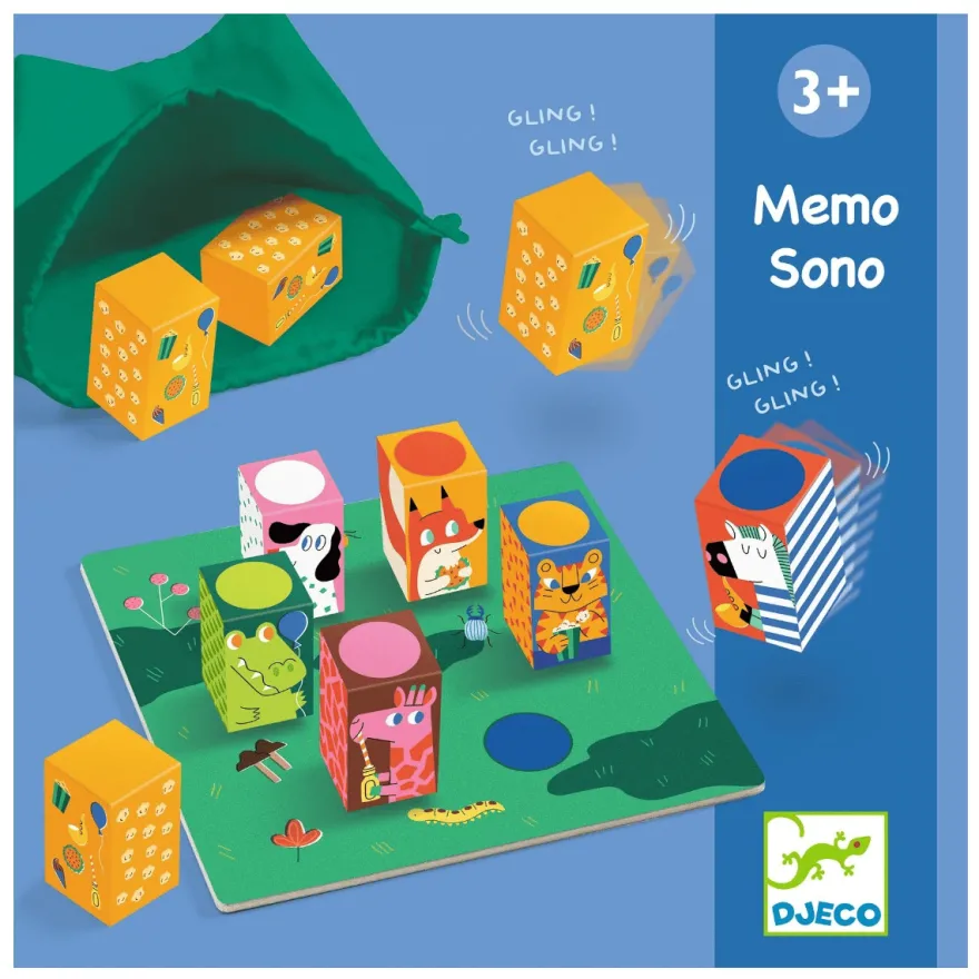 Memoryspel med ljud - Memo Sono