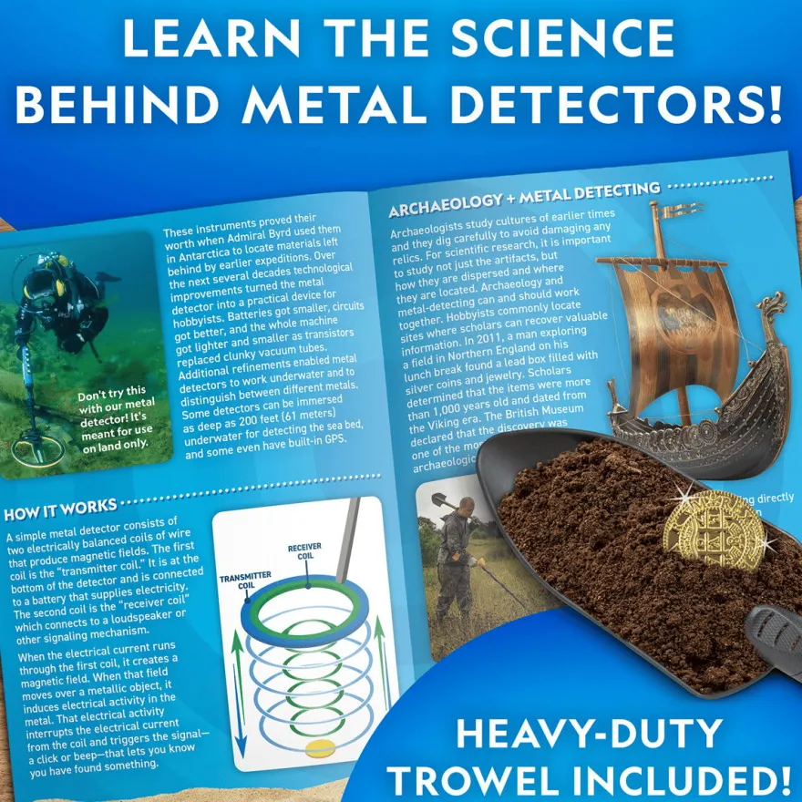 Metalldetektor – Startpaket