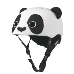 Micro cykelhjälm Panda - Small, 48-53 cm