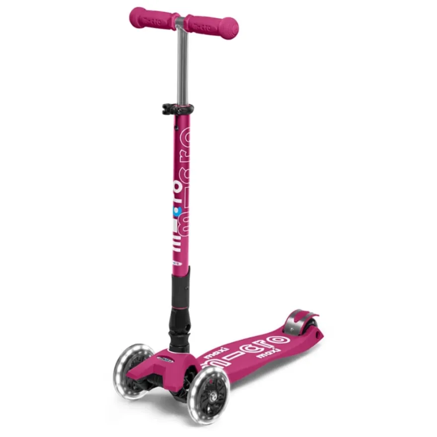Micro - Maxi Deluxe Fällbar LED, Berry