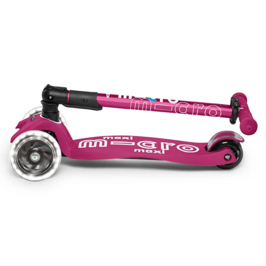 Micro - Maxi Deluxe Fällbar LED, Berry