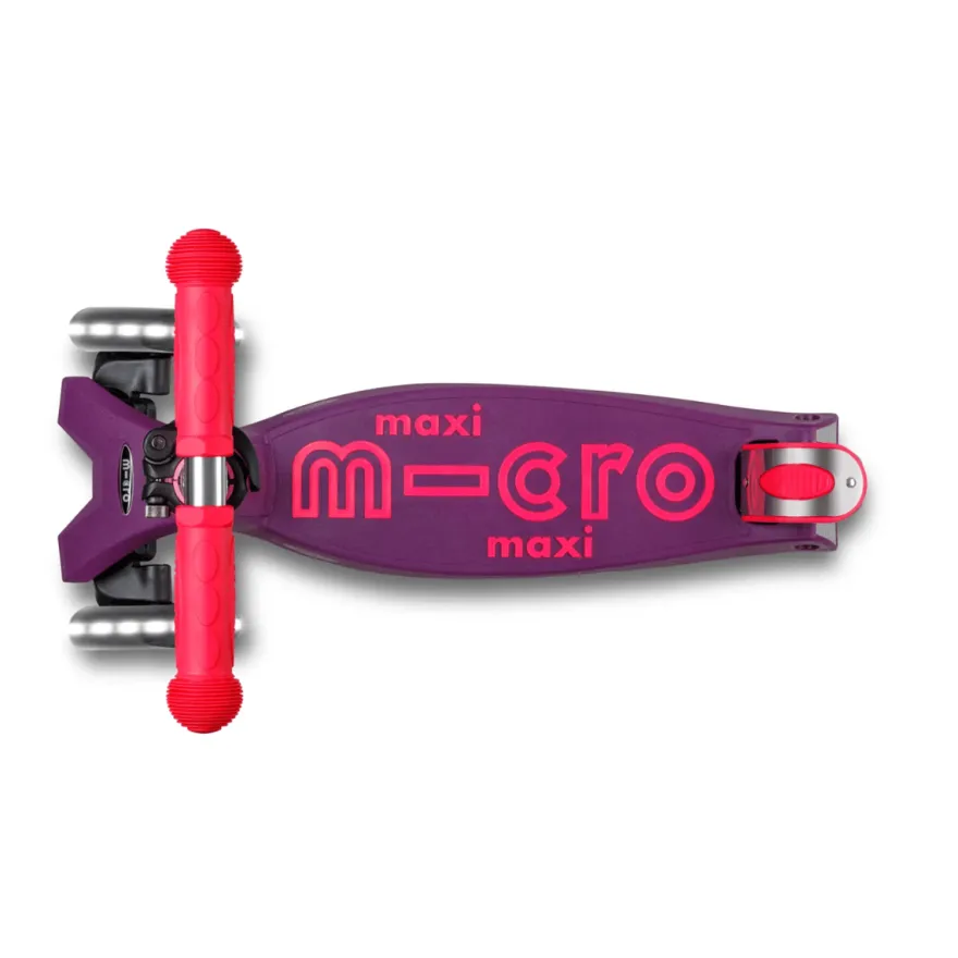 Micro – Maxi Deluxe hopfällbar LED, neonrosa