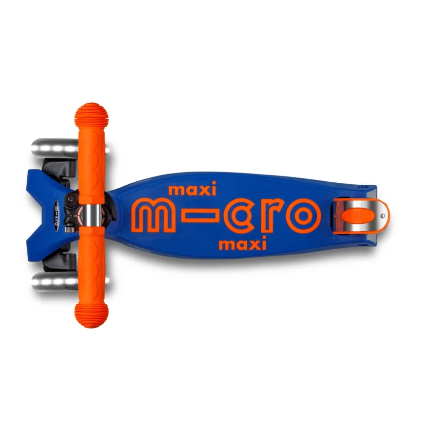 Micro – Maxi Deluxe hopfällbar LED, neonorange