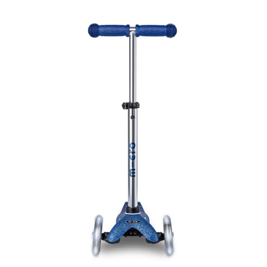 Micro Sparkcykel - Mini Deluxe Glitter LED, Marin