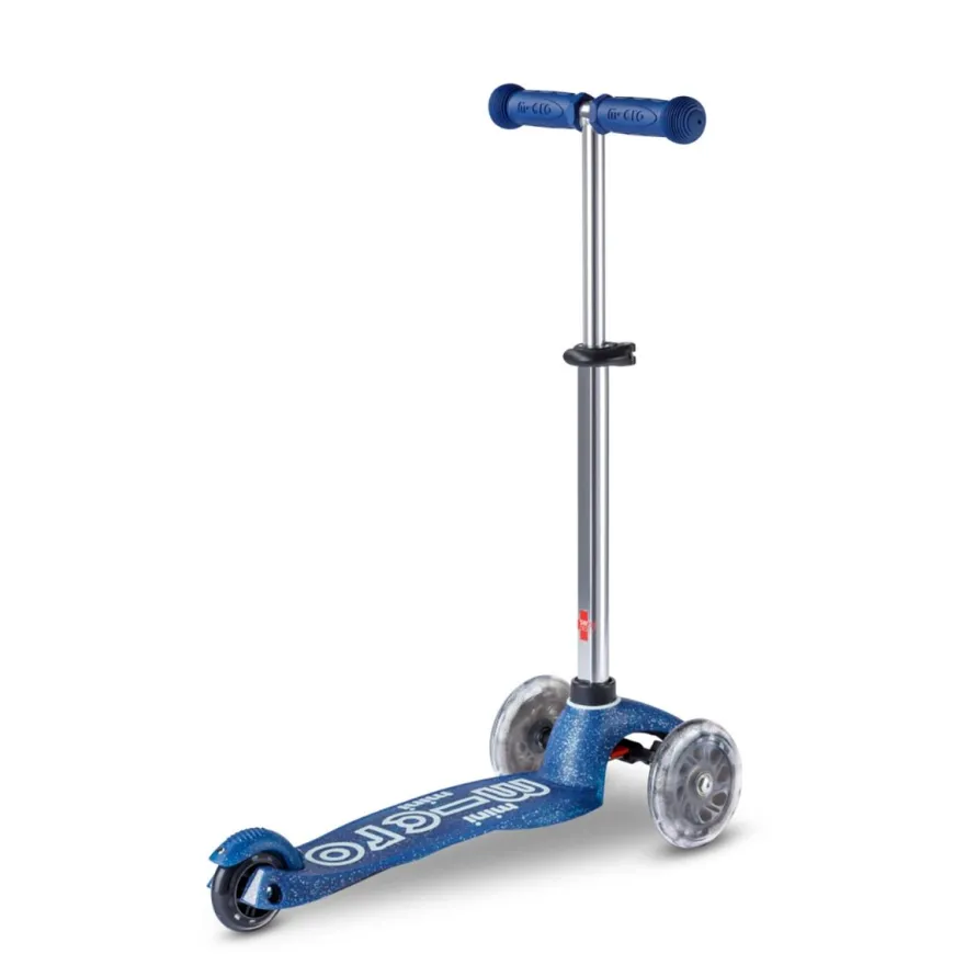 Micro Sparkcykel - Mini Deluxe Glitter LED, Marin