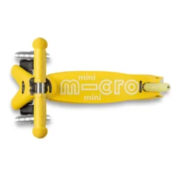 Micro Sparkcykel - Mini Deluxe LED, Gul