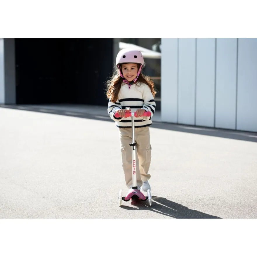 Micro Sparkcykel - Mini Deluxe Glitter LED, Rosa