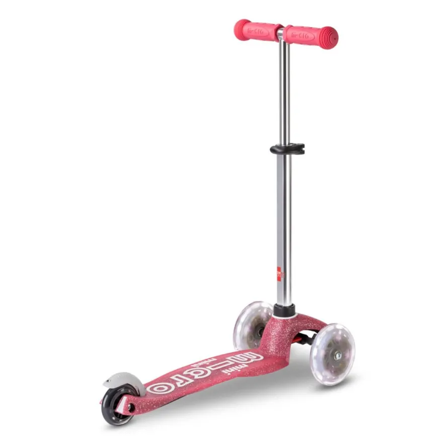 Micro Sparkcykel - Mini Deluxe Glitter LED, Rosa