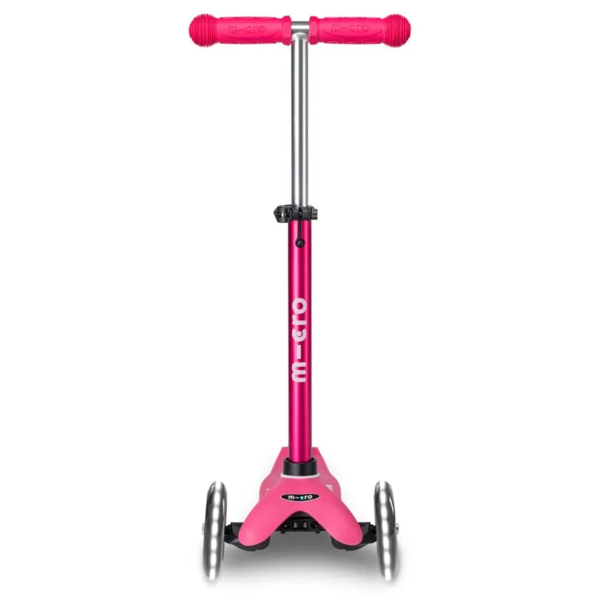 Micro Sparkcykel - Mini Deluxe LED, Rosa