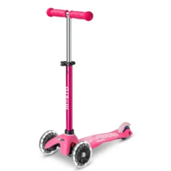 Micro Sparkcykel - Mini Deluxe LED, Rosa