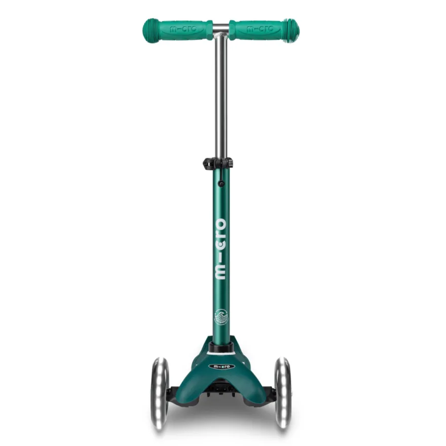 Micro Sparkcykel - Mini Deluxe ECO LED, Grön