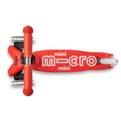 Micro Sparkcykel - Mini Deluxe LED, Röd